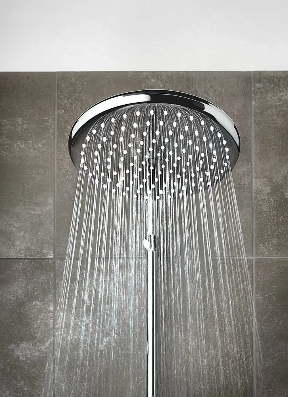 Верхний душ Grohe Tempesta 250 26666000 белый/хром