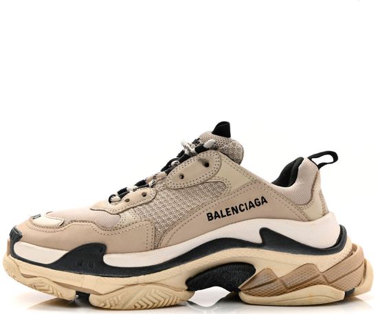 Кроссовки Balenciaga Triple S Vanilla