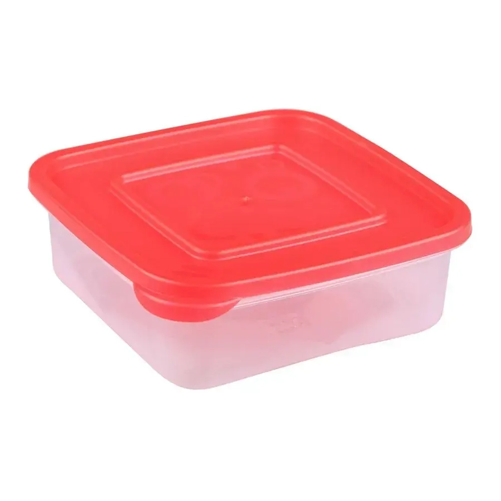 Емкость для СВЧ 0,4л квадратная (комплект 28 шт)