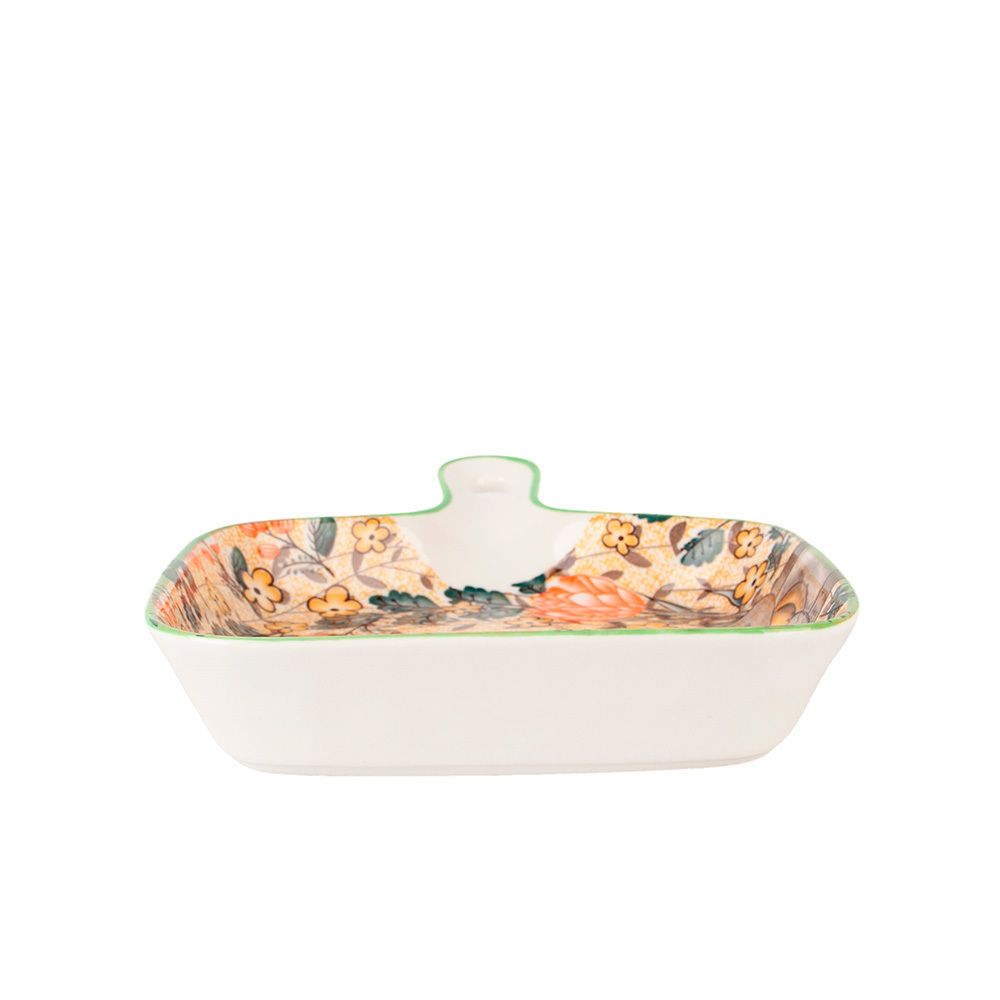 Блюдо "Kawaii Forest.Bear" 22*16*3см. (min 9) (фарфор) (транспортная упаковка)