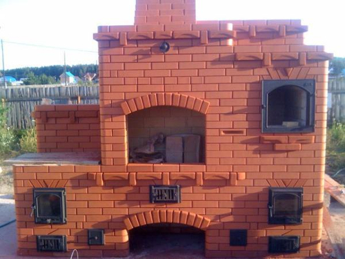 Кирпич керамический печной М300 Красный радиус. (300шт.) Кирово-Чепецк