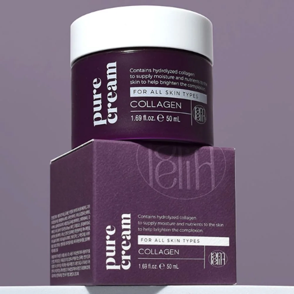Lamelin Collagen Pure Cream 50 ml,Крем для лица с коллагеном 50 мл
