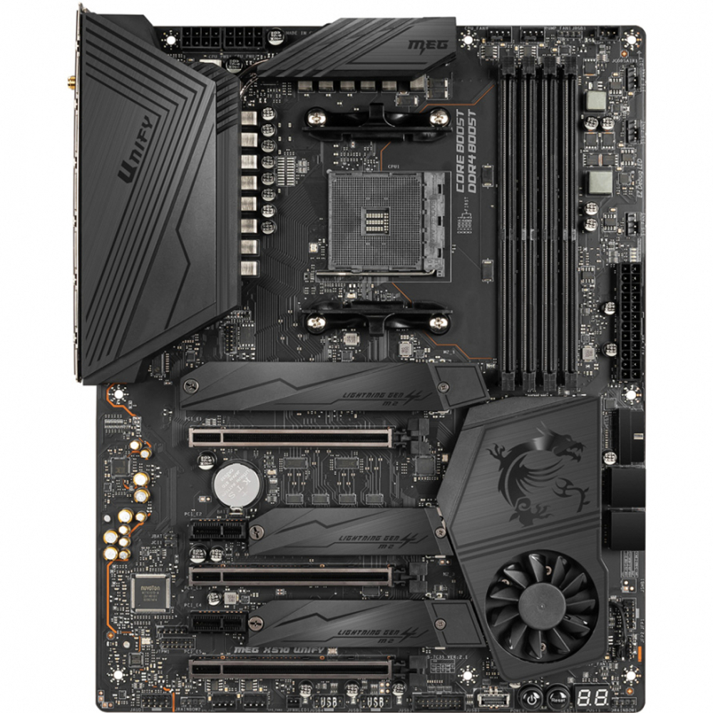 Материнская плата MSI AMD X570 SAM4 ATX MEG X570 UNIFY