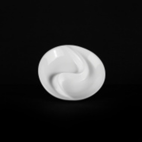 Блюдце для соуса двойное 4" 100мм "Chan Wave Classic"