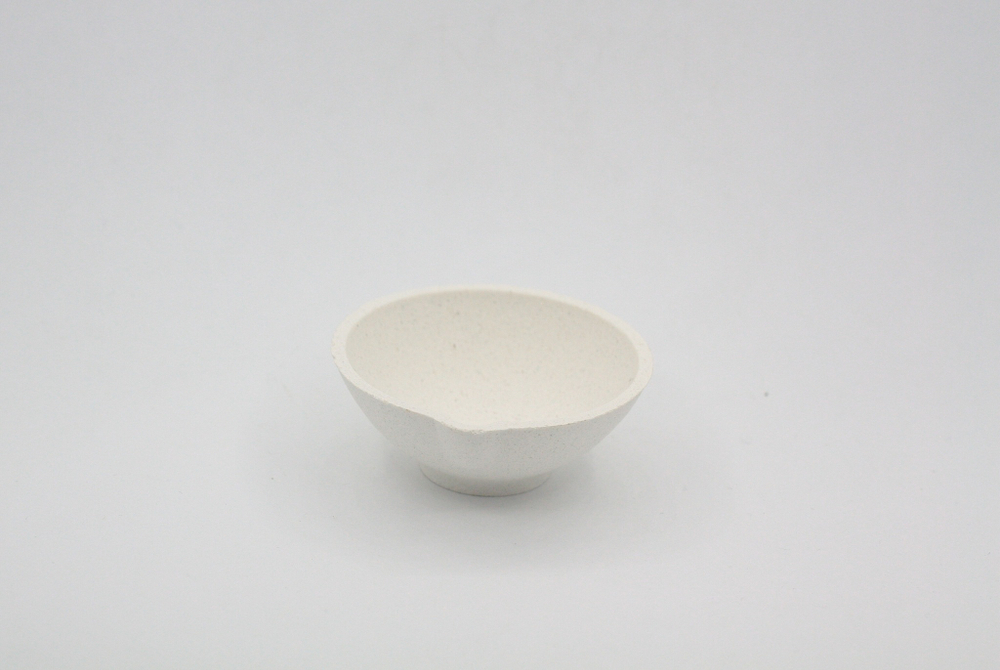 Тигель керамический высокоогнеупорный № 3 (55 х 22 х 2.3 мм)