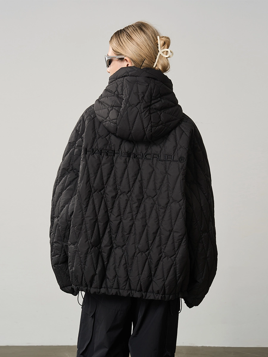 Стёганая куртка HARSHandCRUEL Hooded Quilted Jacket