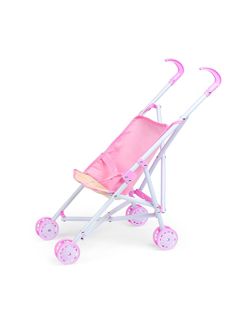 Коляска для кукол трость, прогулочная, цвет розовый (H1016)