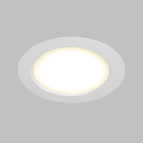 DK3048-WH Встраиваемый светильник, IP 20, 7Вт, LED, белый, пластик