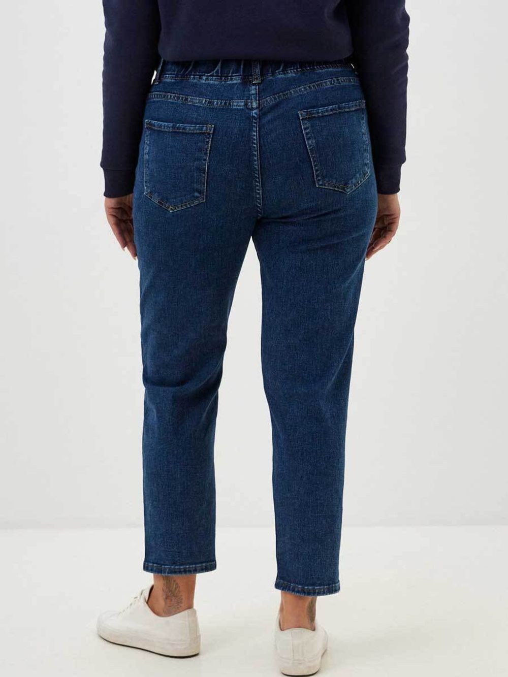 Джинсы на резинке больших размеров