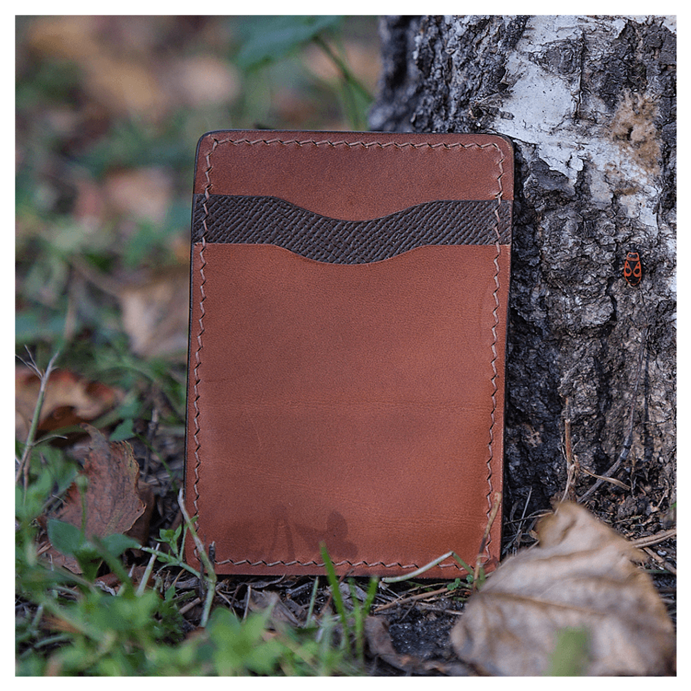 Кожаный картхолдер «Лисичка»