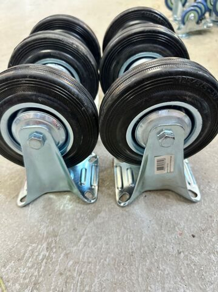 Колесо промышлен неповорит 125мм фс54