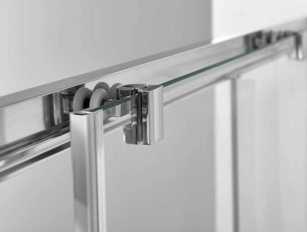 Душевая дверь Alpha VDS-3AL2160CL, 1600, хром, стекло прозрачное