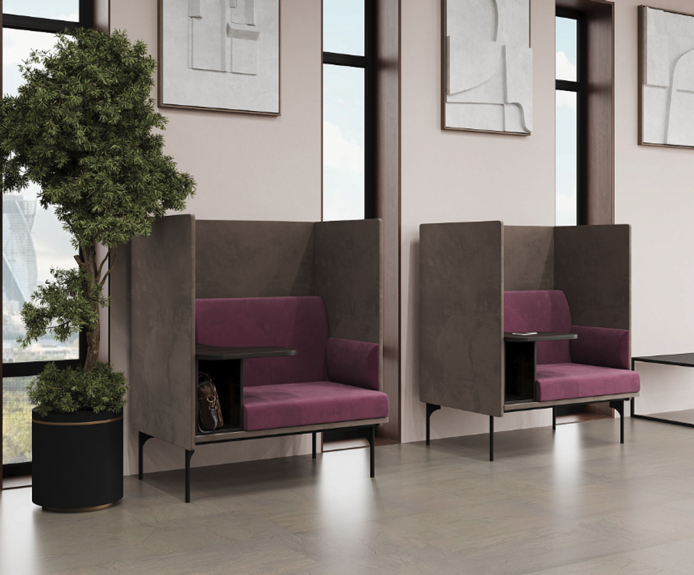 Диван одноместный со столиком БРИДЖ