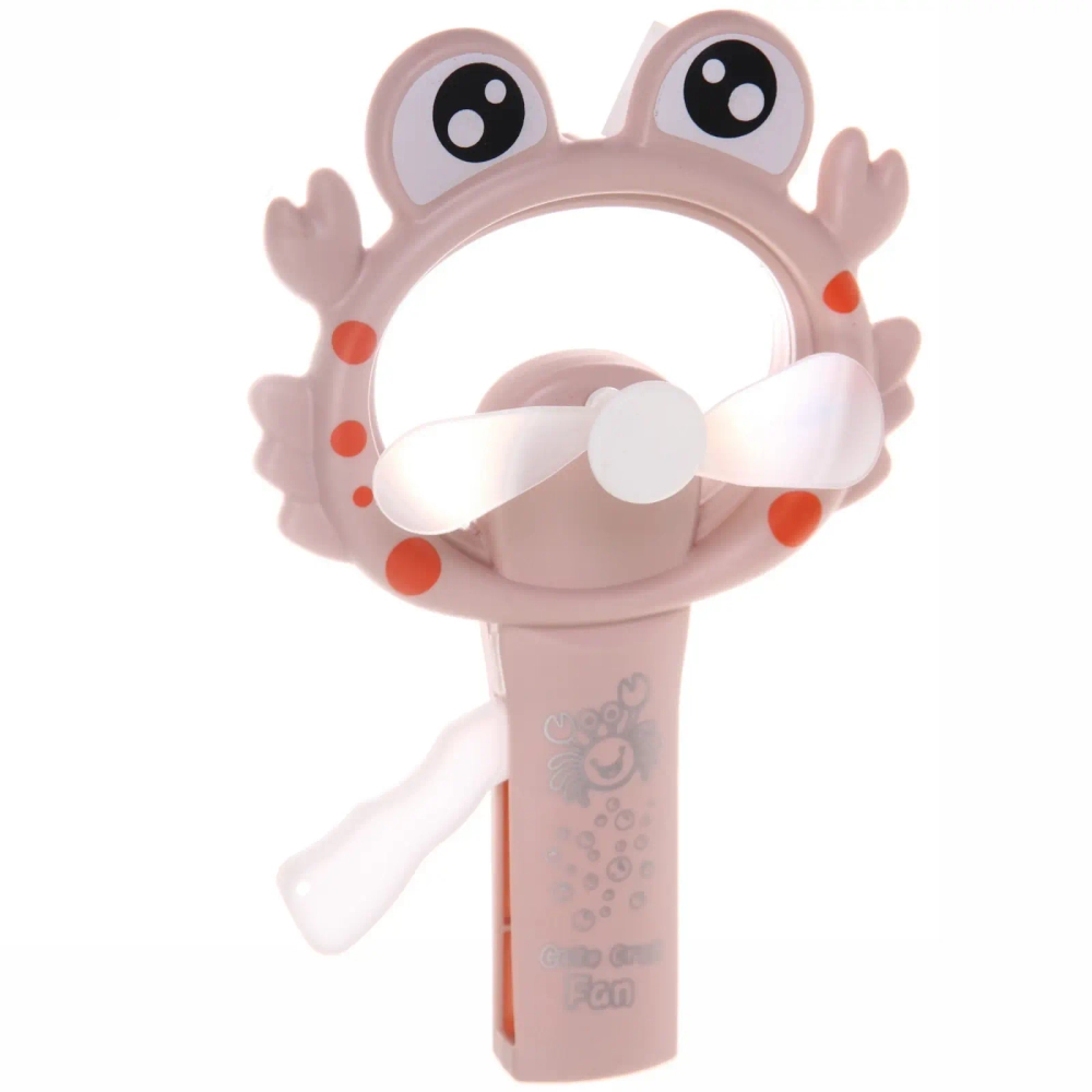 Вентилятор «Крабик» 18 см, микс цветов