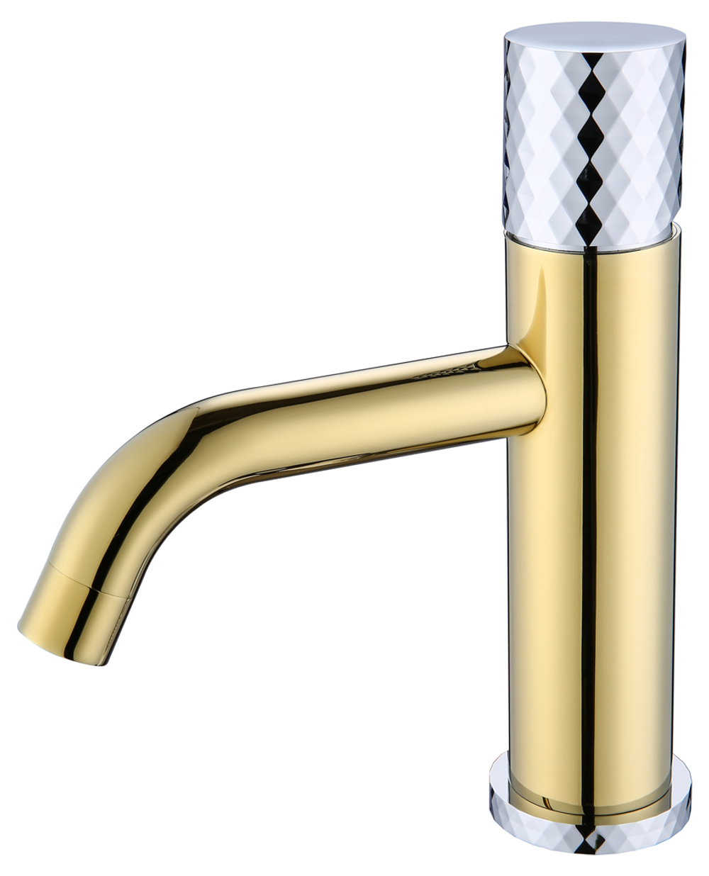 Смеситель STICK для умыв. низ. GOLD DIAMOND CHROME_Комплект
