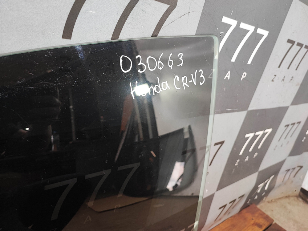 Стекло двери переднее левое Honda CR-V 3 (RE) 07-12 Б/У Оригинал 73350SWYE00