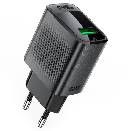A90 QC18W GaN single USB-A charger set (P3) (EU)
