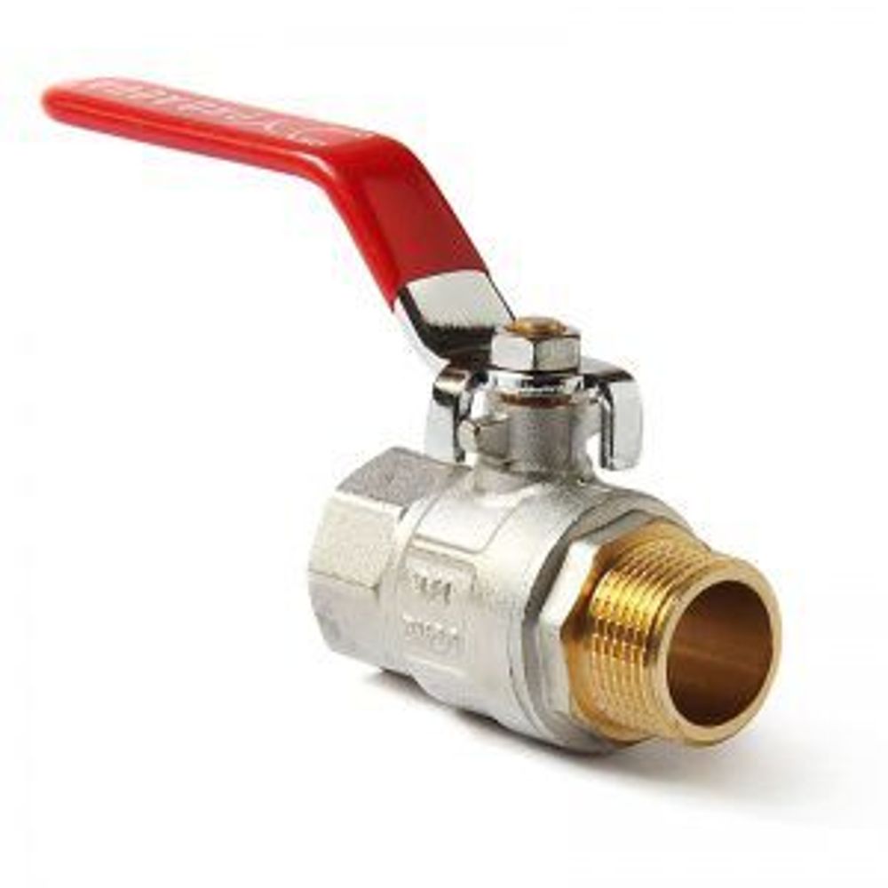 Кран шаровой латунный ВН Ду25 Ру40 ГАЗ LD Pride ручка