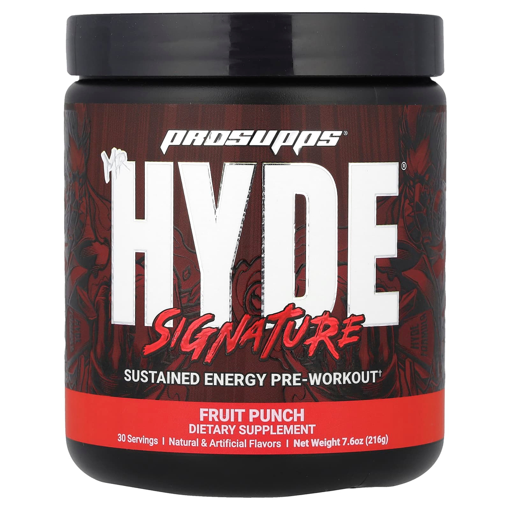 ProSupps, Mr. Hyde®, фирменный предтренировочный комплекс, фруктовый пунш, 216 г (7,6 унции)