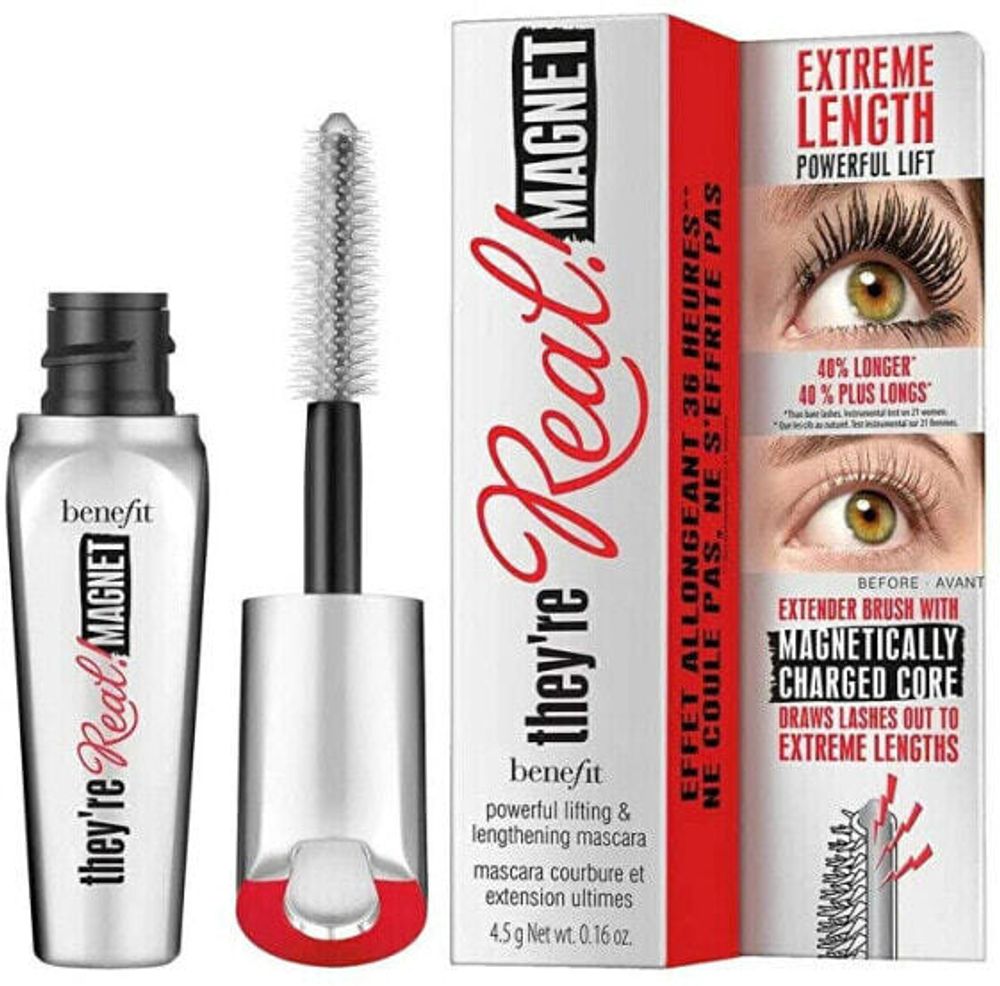 Тушь Extremely lengthening mascara They´re Real! Magnet ( Mini Black Mascara) 4.5 g