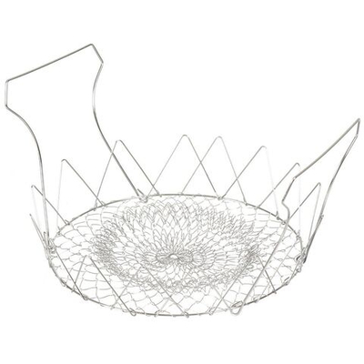 Фритюрница для кастрюли, нерж сталь, 23х10 см, Y4-4379