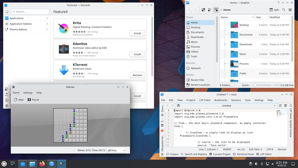 Kubuntu 22.04