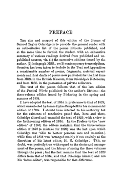 The poems of Samuel Taylor Coleridge, including poems and versions of poems herein published for the first time | Samuel Taylor Coleridge