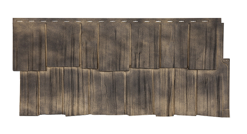 Цокольный сайдинг Щепа Дуба Эко-2 Сосна