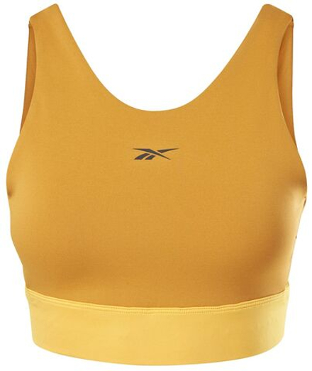 Теннисный бюстгальтер Reebok Beyond The Sweat Crop W - radiant ochre