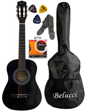 Классическая гитара 1/2 Belucci BC3405 BK (Комплект)