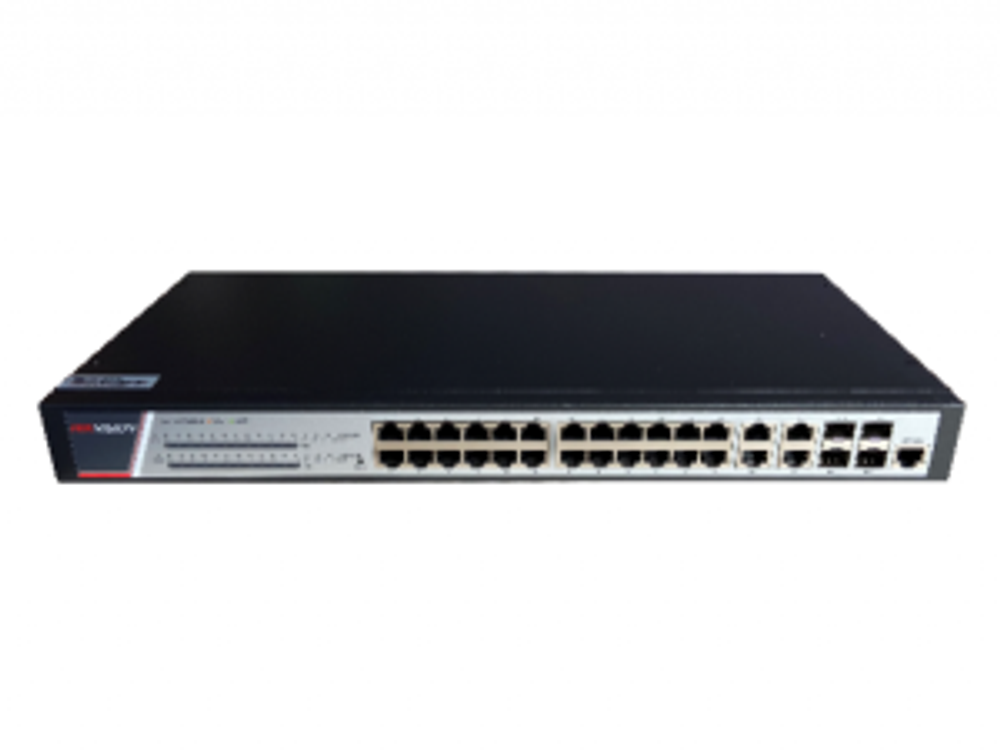 DS-3E2528P/B Коммутатор с питанием POE
