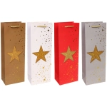 Пакет под бутылку «Звезда» 36*12,5*8,5 см