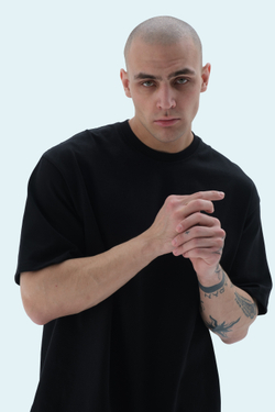 Футболка оверсайз | black