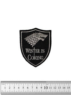 Шеврон Игра престолов. Winter is Coming