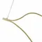 SL6106.203.56 Светильник подвесной ST-Luce Золотистый/Белый LED 1*56W 4000K CORTILE