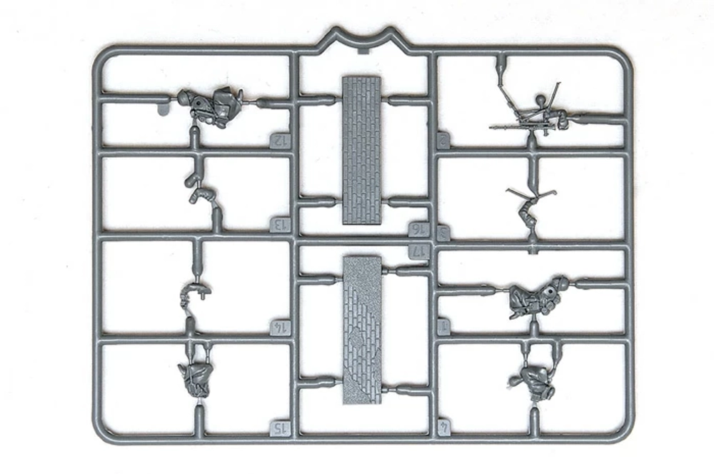 Немецкий пулемёт MG-34 с расчётом 1941-1945 (зима)