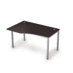 6М.022 Стол криволинейн.лев. (1400*900*750)