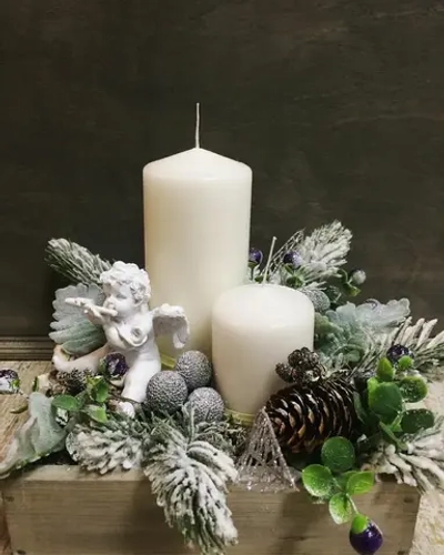 Свечи под Новый год