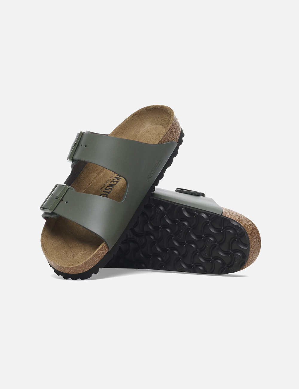 Birkenstock Arizona Natural Leather "Thyme"