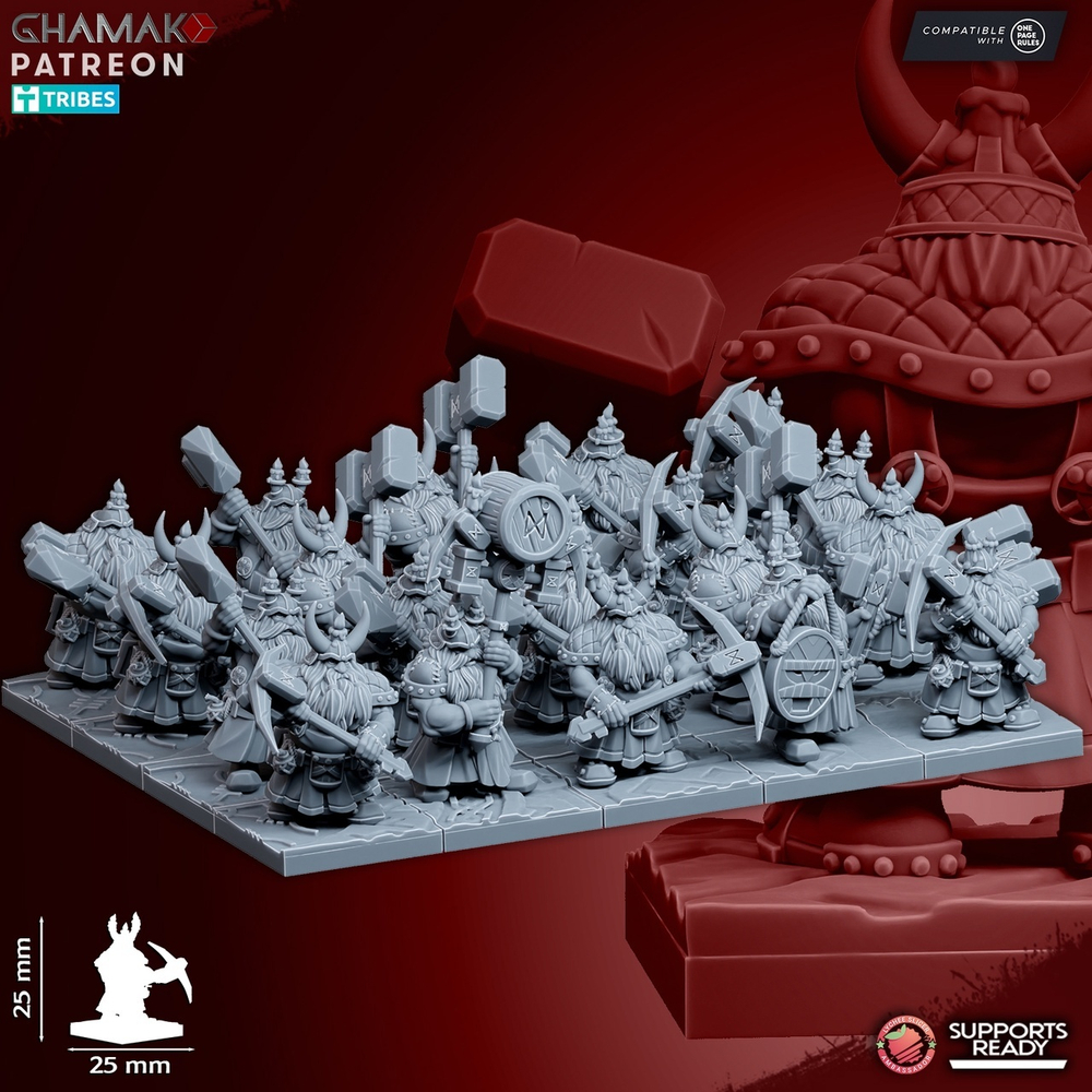 Dwarf Miners Squad