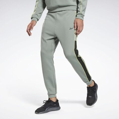 Мужские теннисные штаны Reebok Workout Ready Doubleknit Pants M - harmony green