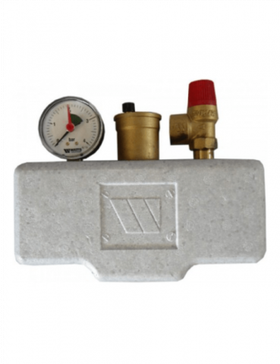 Группа безопасности котла Stout 1" (до 50 кВт) (в теплоизоляции) (503.528)