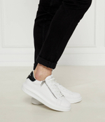 Кожаные кроссовки kapri Karl Lagerfeld - белый(KL52564)