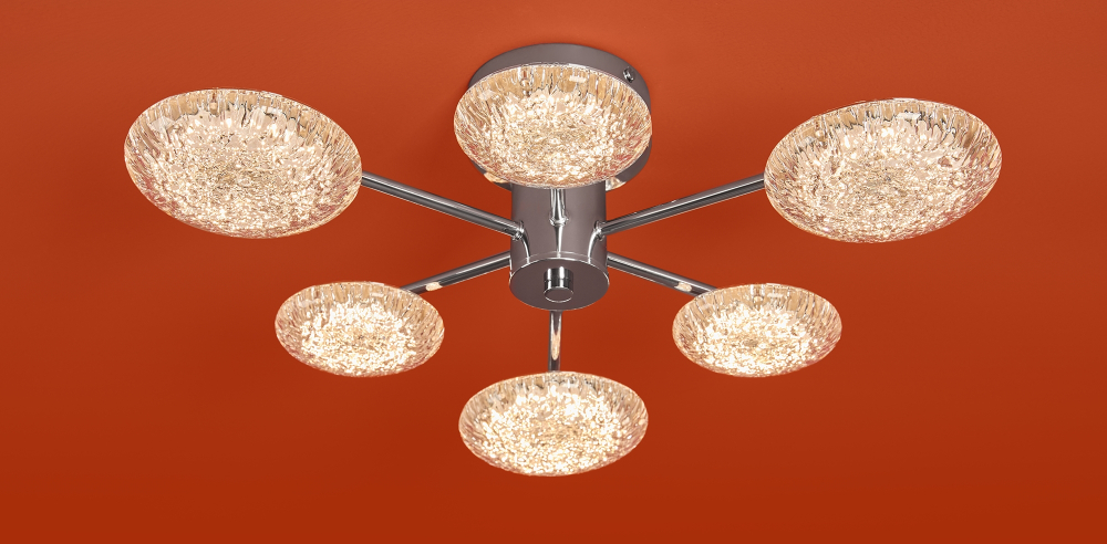 Потолочная светодиодная люстра Freya Plane FR5531CL-L32CH