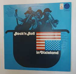 Винтажная виниловая пластинка LP Rock n Roll In Dixieland (Germany 1975)