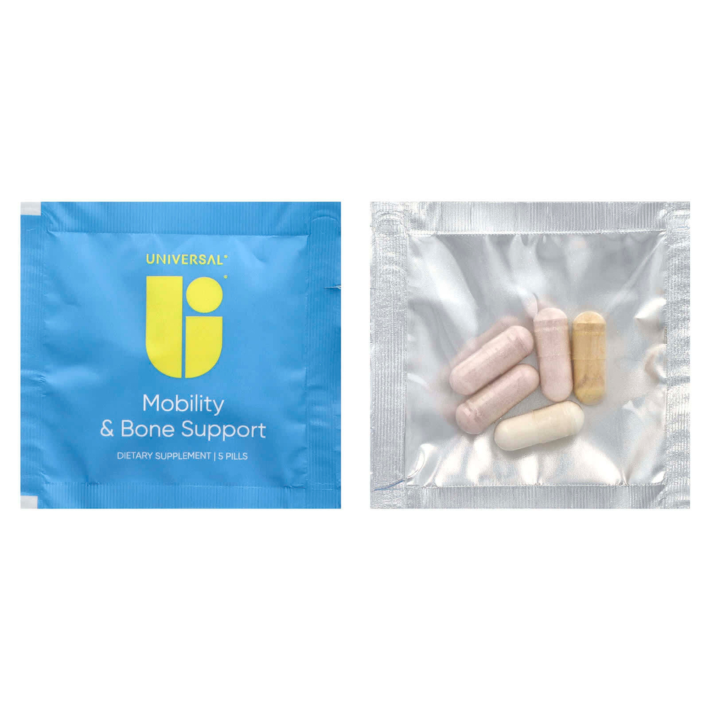 Universal U, Mobility & Bone Support, 30 Pill Packs