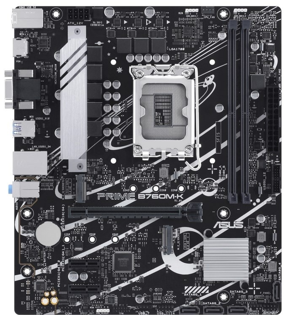 Материнская плата ASUS PRIME B760M-K