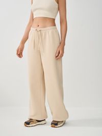 Брюки с велюровым эффектом "Ваниль" женские