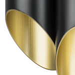 720667 Бра SIENA 6х40W G9 ЧЕРНЫЙ/ЗОЛОТО