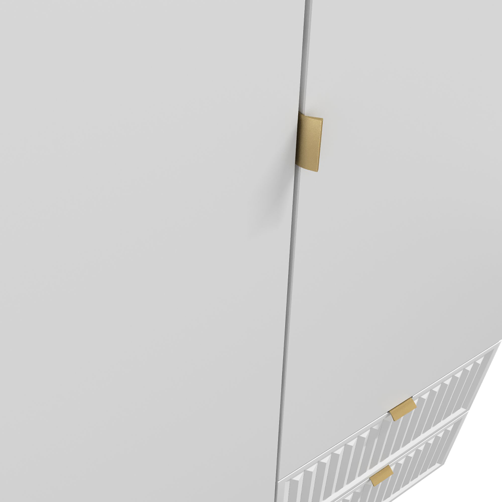 Шкаф для одежды, шкаф белый, Окленд 79-656